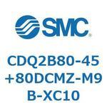 薄形シリンダ CDQ2B80-45 SMC