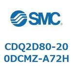 薄形シリンダ CDQ2D80-2 SMC