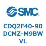 薄形シリンダ CDQ2F40-9 SMC