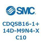 薄形シリンダ/コンパクトタイプ CDQSB16-1 SMC