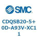 薄形シリンダ/コンパクトタイプ CDQSB20-5 SMC