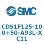 エアシリンダ/標準形：給油タイプ CDS1F125 SMC