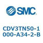 バルブ付エアシリンダ CDV3TN50 SMC