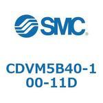 バルブ付エアシリンダ CDVM5B40 SMC