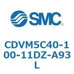 バルブ付エアシリンダ CDVM5C40 SMC