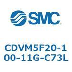 バルブ付エアシリンダ CDVM5F20 SMC