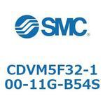 バルブ付エアシリンダ CDVM5F32 SMC