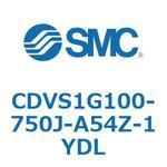 バルブ付エアシリンダ CDVS1G SMC