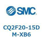 薄形シリンダ/標準形・複動・片ロッド CQ2シリーズ CDQ2F63-225DCMZ 