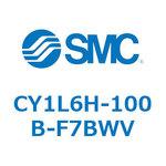 マグネット式ロッドレスシリンダ/スライダ形：ボールブッシュ軸受 CY1Lシリーズ6 SMC