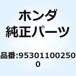 953011002500 6カクボルト 10X25 953011002500 ホンダ
