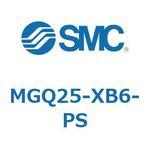 ガイド付薄形シリンダ MGQ25 SMC