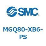 ガイド付薄形シリンダ MGQ80 SMC
