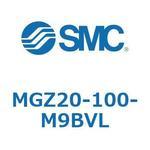 回り止め倍力シリンダ・倍力シリンダ MGZ20 SMC