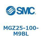 回り止め倍力シリンダ・倍力シリンダ MGZ25 SMC