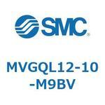 バルブ付ガイド一体形シリンダ すべり軸受形 MVGQL SMC