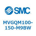 バルブ付ガイド一体形シリンダ ボールブッシュ軸受形 MVGQM SMC