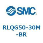 ロック付エアクッション薄形シリンダ RLQG5 SMC