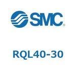 エアクッション付薄形シリンダ RQL40 SMC