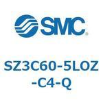 5ポートソレノイドバルブ SZ3C6シリーズ SMC