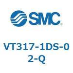 3ポートソレノイドバルブ 直動ポペットタイプ 弾性体シール VT317 SMC