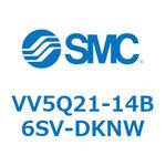 5ポートソレノイドバルブVQ用 マニホールド SMC