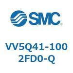 5ポートソレノイドバルブVQ4000用 マニホールド SMC