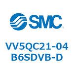 5ポートソレノイドバルブVQC用 マニホールド SMC