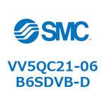 5ポートソレノイドバルブVQC用 マニホールド SMC