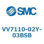 5ポートソレノイドバルブISO規格準拠 VQ用 マニホールド SMC