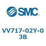 5ポートソレノイドバルブISO規格準拠 VQ用 マニホールド SMC