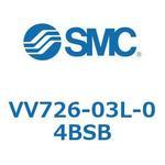 5ポートソレノイドバルブISO規格準拠 VQ用 マニホールド SMC