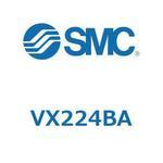 直動形2ポートソレノイドバルブ  VX224B SMC