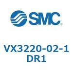 直動形3ポートソレノイドバルブ  VX322 SMC