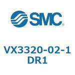 直動形3ポートソレノイドバルブ  VX332 SMC