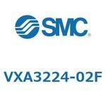 直動形3ポートエアオペレートバルブ  VXA32 SMC