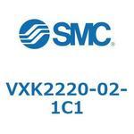 Y型ストレーナ内蔵2ポートソレノイドバルブ VXK22 SMC