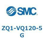 ZQ1-VQ120-5G 薄形真空エジェクタ エジェクタユニット ZQ1-V SMC