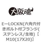 EーLOCKN(六角穴付きボルト付フランジ(ステンレス/生地) 大阪魂
