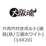 六角穴付きボルト(細目(鉄/三価ホワイト) 大阪魂