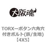 TORXーボタン六角穴付きボルト(鉄/生地) 大阪魂