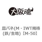 皿バネ(M・IWT規格(鉄/生地) 大阪魂