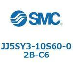 JJ5SY3-10S6-EX600-BASE - プラグイン/コネクタ接続ベース:EX600シリーズ SMC