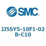 JJ5SY5-10F/P-BASE - プラグイン/コネクタ接続ベース:Dサブコネクタ、フラットケーブルコネクタ SMC