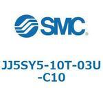 JJ5SY5-10T-BASE - プラグイン/コネクタ接続ベース:スプリング式端子台ボックス SMC