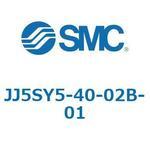 JJ5SY5-40_41-BASE - ベース: 金属ベース 横配管形/裏配管形 SMC