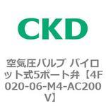 4Fシリーズ 空気圧バルブ パイロット式5ポート弁(4F0～) CKD