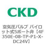 パイロット式 防爆形5ポート弁 4Fシリーズ(3位置PAB接続) CKD