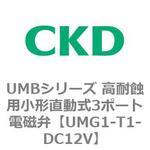 UMBシリーズ 高耐蝕用小形直動式3ポート電磁弁 CKD