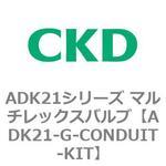 ADK21シリーズ マルチレックスバルブ(パイロットキック式2方弁) CKD